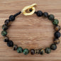 INTUITION MIXED STONE TOGGLE BRACELET