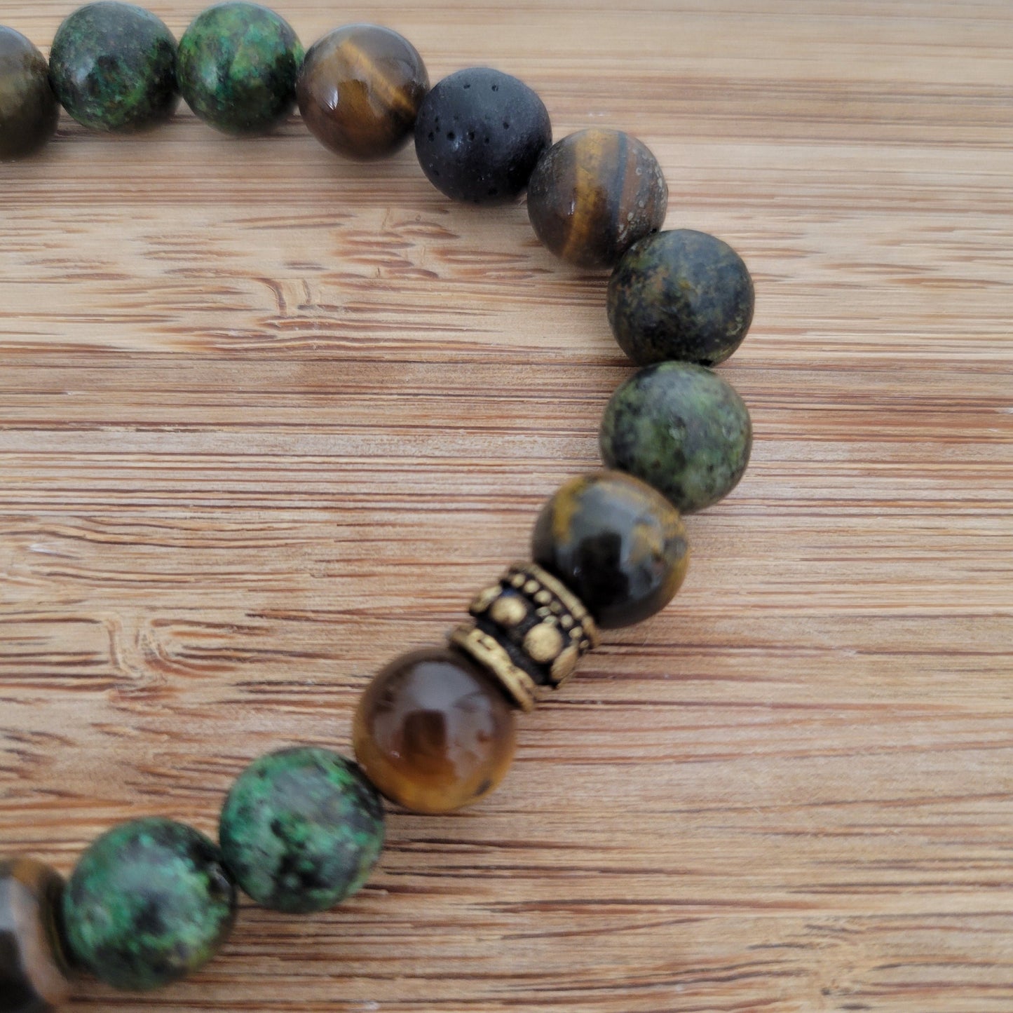 INTUITION MIXED STONE TOGGLE BRACELET