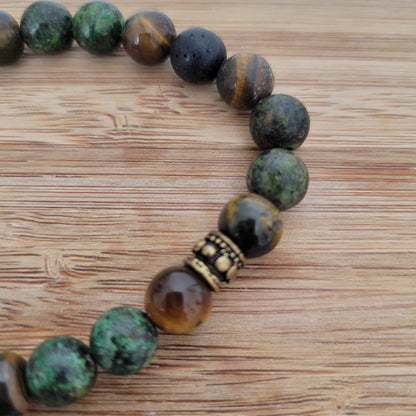 INTUITION MIXED STONE TOGGLE BRACELET