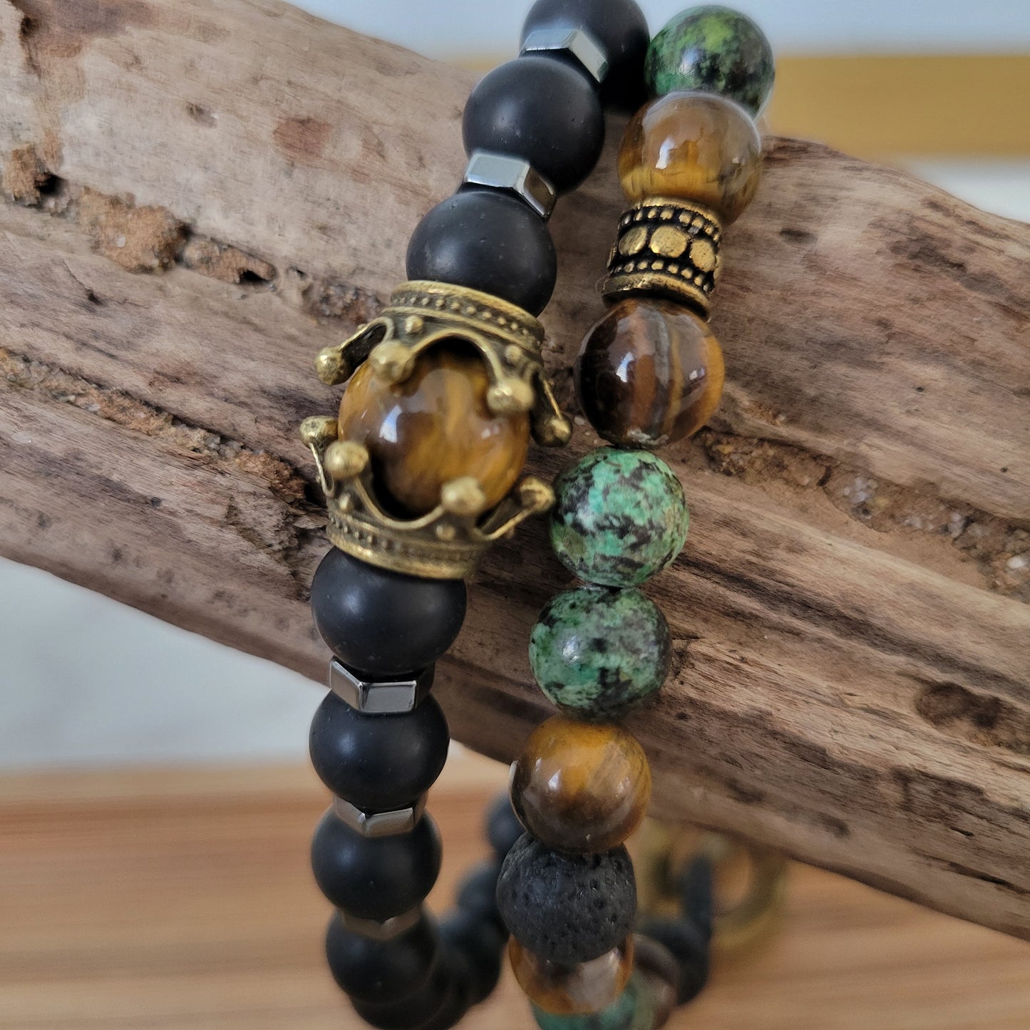 MATTE ONYX KING CROWN SET