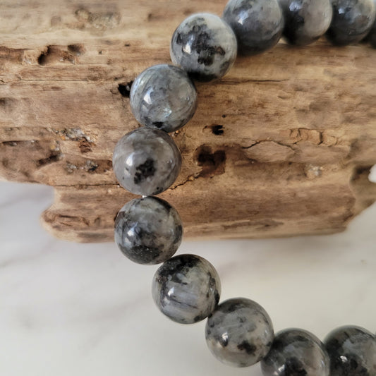 MENS 10MM LABRADORITE